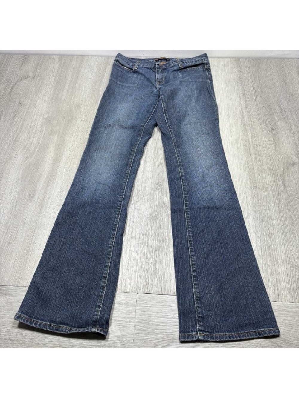 Arden B Signature Boot Jeans Women's 2 Blue Low Rise Bootcut Flare Y2K